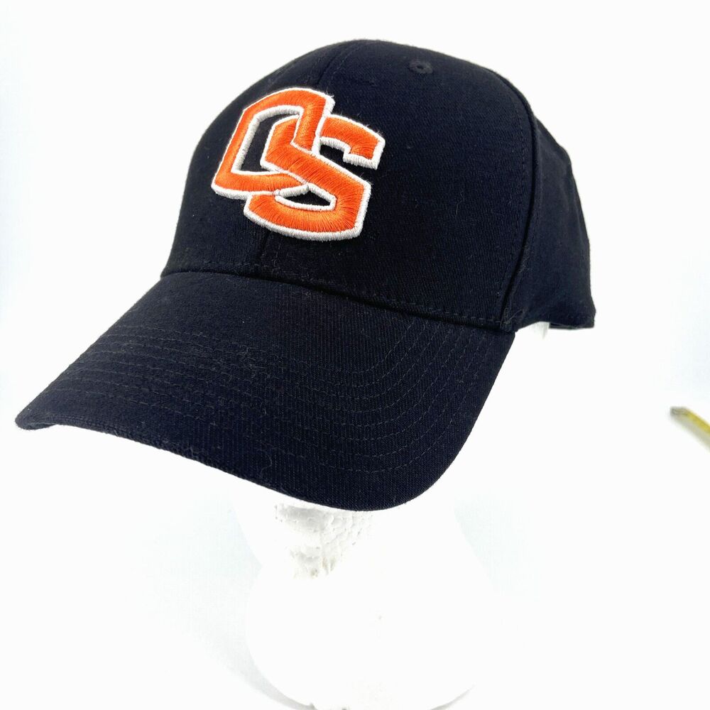 Nike Team Oregon State Beavers Fitted Cap Men's Hat Size L Black Embroidered OSU